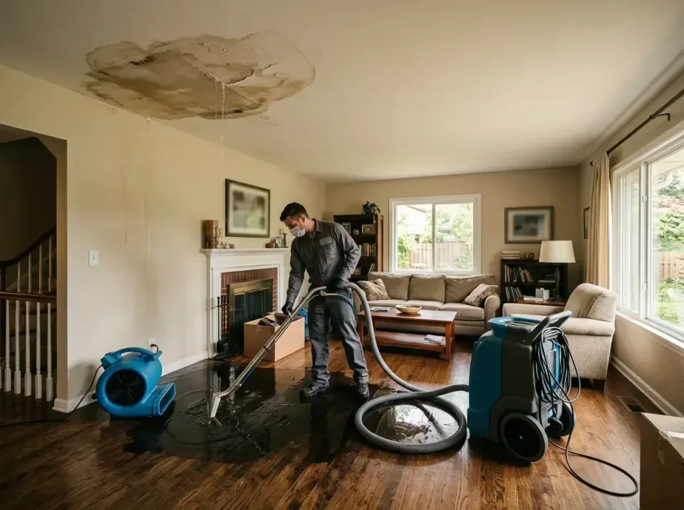 attic-pipe-burst-ceiling-drip-008 — frequently asked questions, Water Damage Restoration & Carpet Care in Calais, ME
